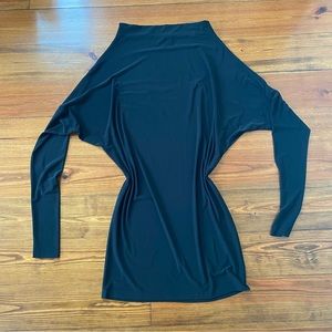 Norma Kamali Long-Sleeved LBD